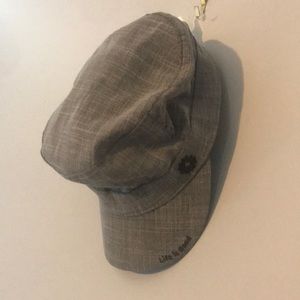 BRAND NEW Life is Good grey Cap with tags